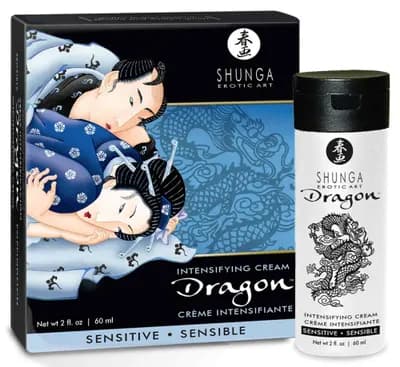 Збуджуючий крем SHUNGA Dragon Sensitive, для чоловіків, 60 мл