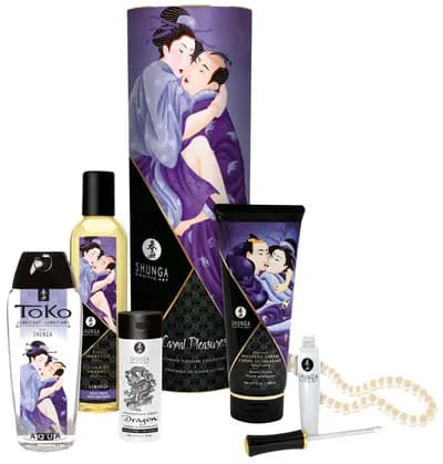 Набір лубрикантів для інтимних моментів Carnal Pleasures Kit