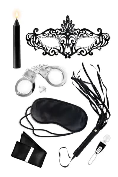 Набір БДСМ CONCORDE PRO Fetish Dream Set Initiation, чорний