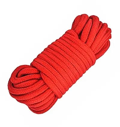 Мотузка Bondage Rope Red 10 m