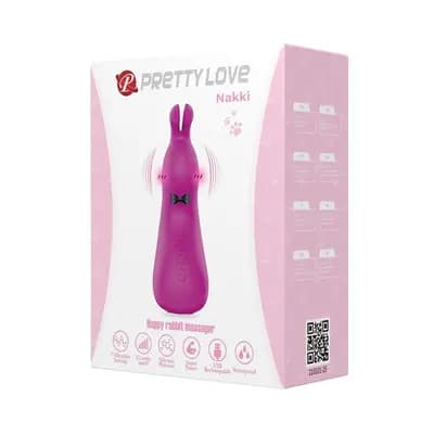 Кліторальний вібратор PRETTY LOVE Nakki, фіолетовий