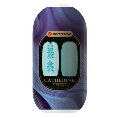 Мастурбатор Pretty Love Catherine Caspar, бірюзовий
