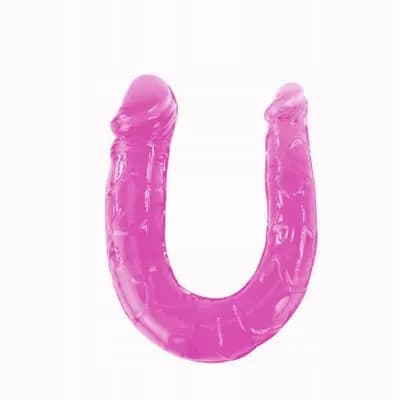 Подвійний фалоімітатор DOUBLE DONG PURPLE 30CM