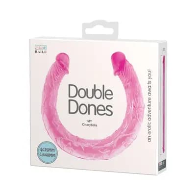 Подвійний фалоімітатор Double Dong, 45 см