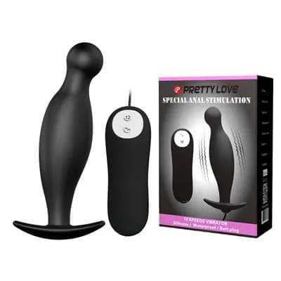 Вібраційна анальна пробка PRETTY LOVE Special Anal Stimulation