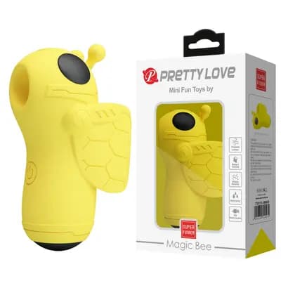 Симулятор орального сексу PRETTY LOVE Magic Bee, жовтий