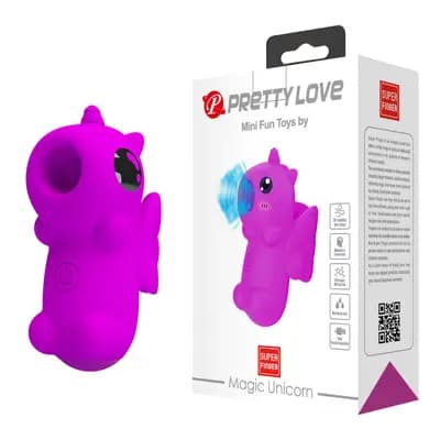 Симулятор орального сексу PRETTY LOVE Magic Unicorn, фіолетовий