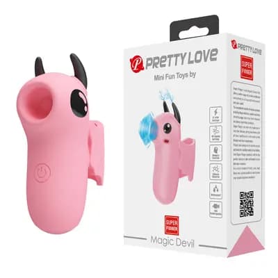 Вібростимулятор PRETTY LOVE Magic Devil, з функцією електростимуляції