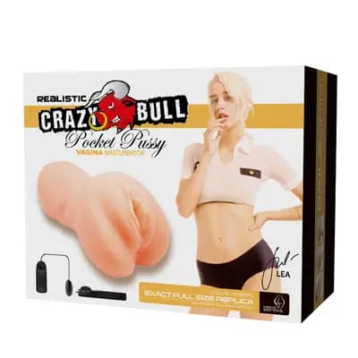 Мастурбатор вагіна CRAZY BULL -LEONA, Pocket Pussy vagina