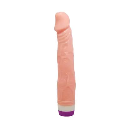 Вібратор BAILE Waves of Pleasure Fantasy Vibe, реалістична форма, 23 см