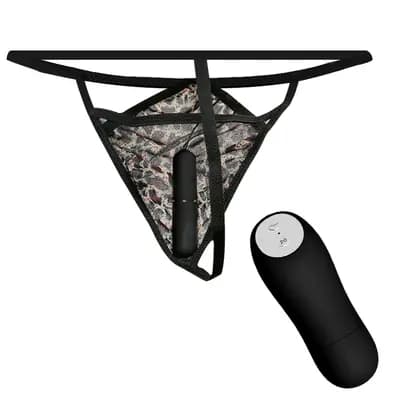 Вібротрусики Wild Butterfly, леопардовий принт