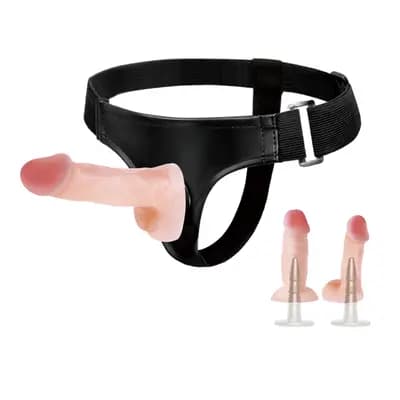 Страпон PRETTY LOVE Jessica Strap-On 4, диаметр 30 мм