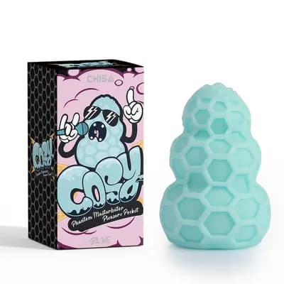 Мастурбатор кишеньковий CHISA Cosy Phantom Pleasure Pocket, бірюзовий