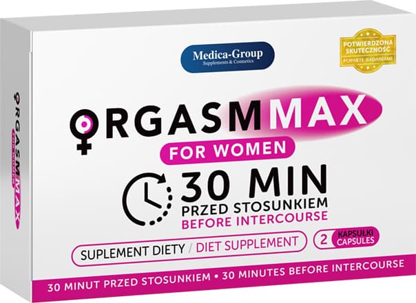 Збуджуючі капсули для жінок OrgasmMax