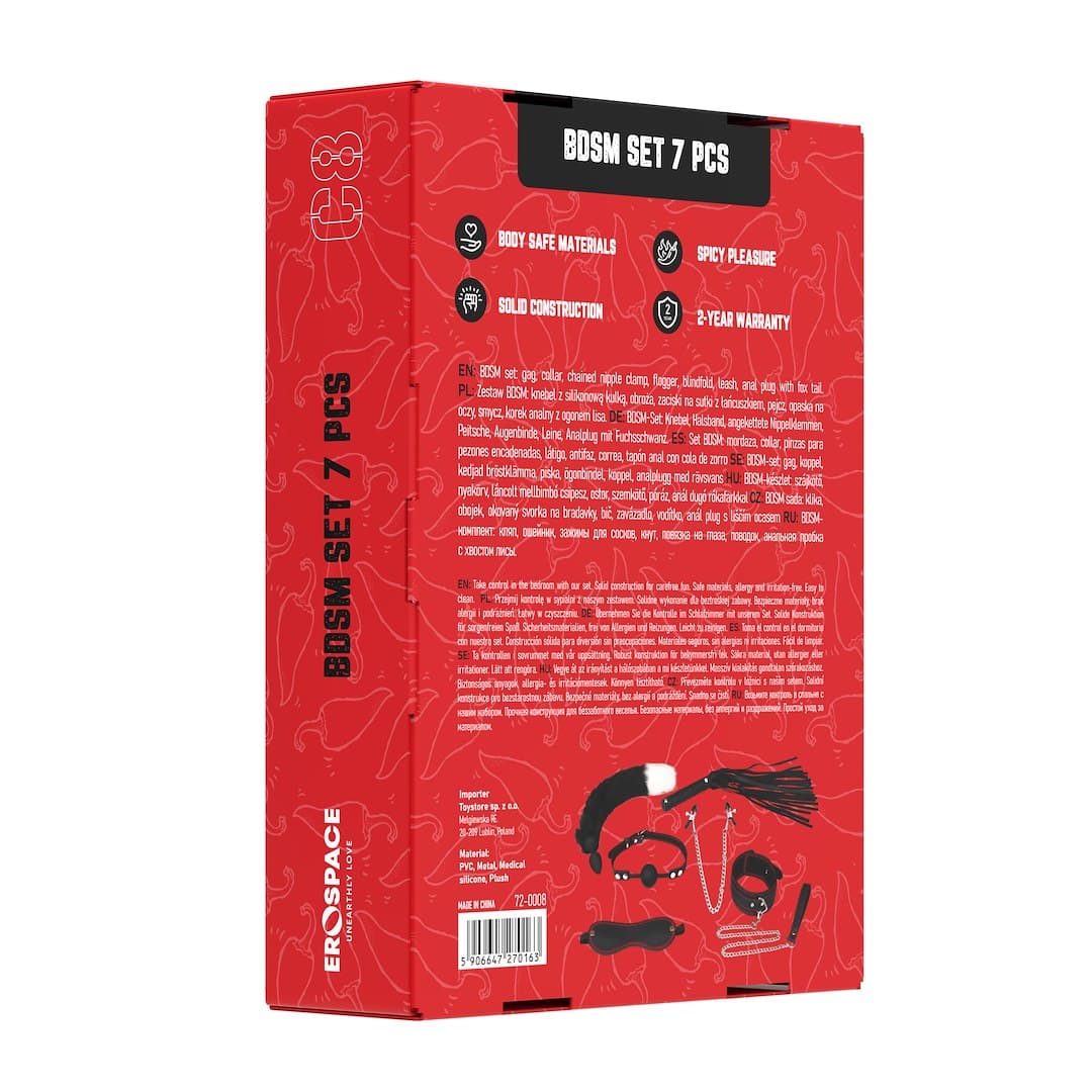 Набір для еротичних ігор Erospace Wild Play C8 3