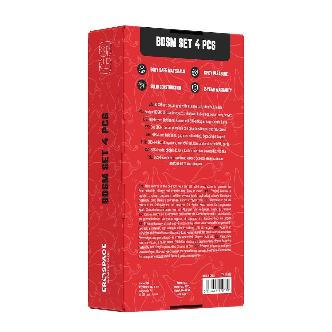 Набір для еротичних ігор EROSPACE WILD PLAY C9 7