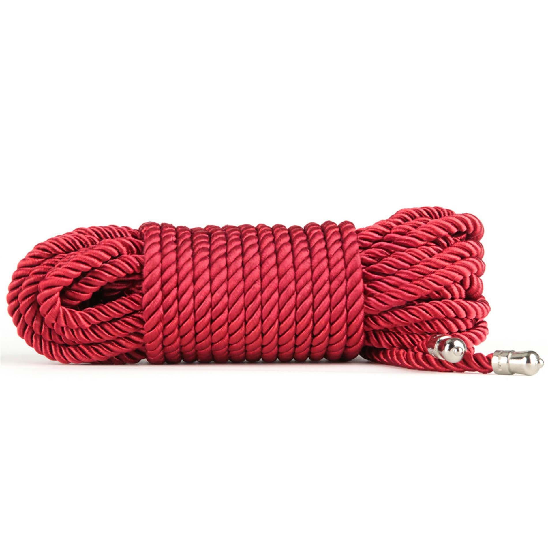 Бондажі фіксатори Rebellion Reign Crimson Silky Bondage Rope 10м 2