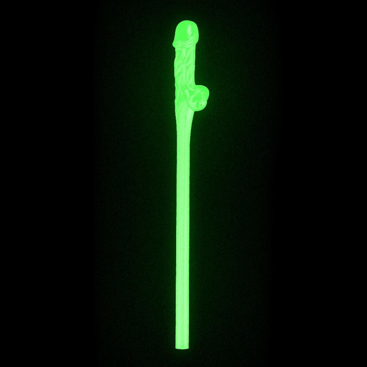 Коктейльні трубочки Glow in the Dark Willy Straws – Pack of 9 5