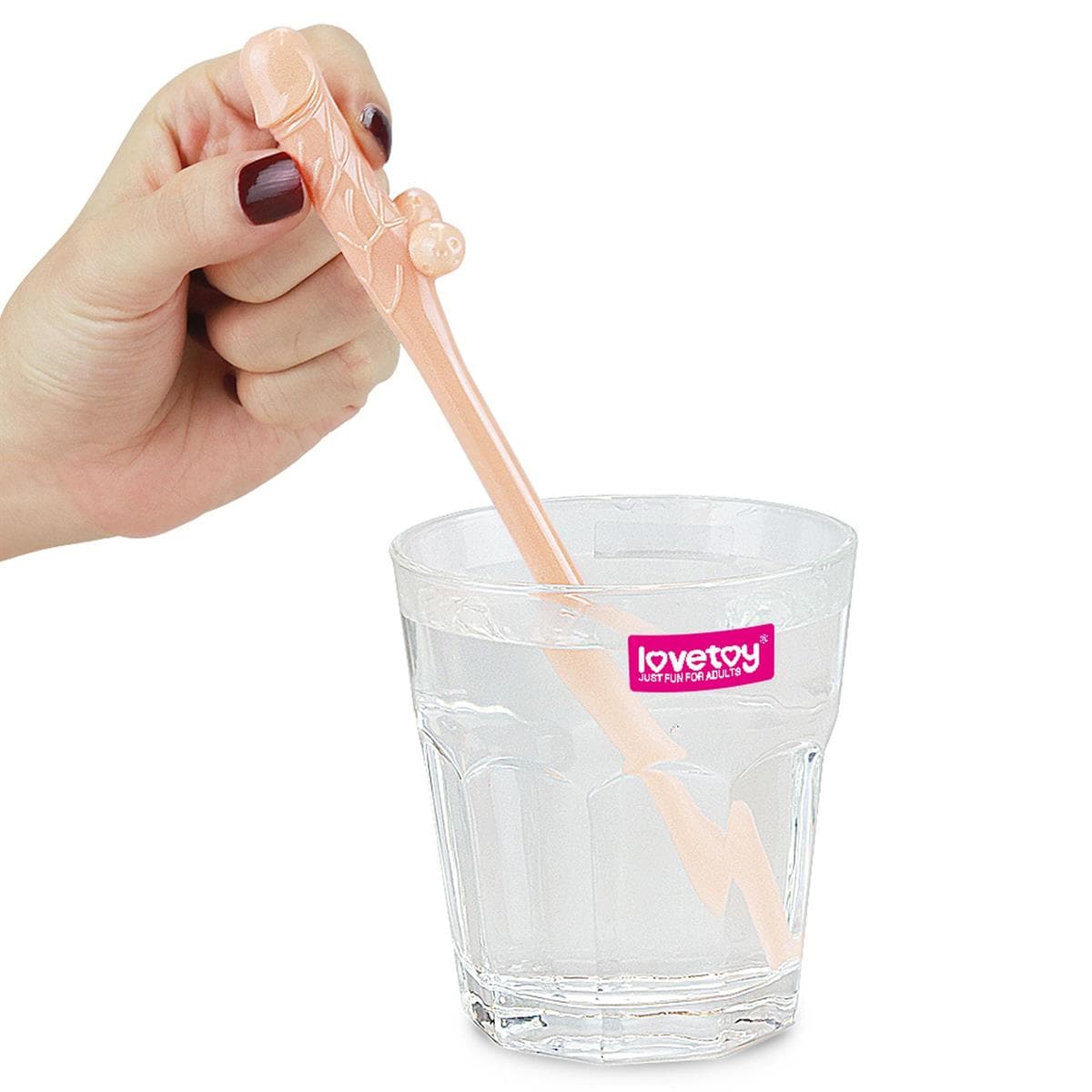 Коктейльні трубочки Original Willy Straws – Pack of 9 тілесні 4