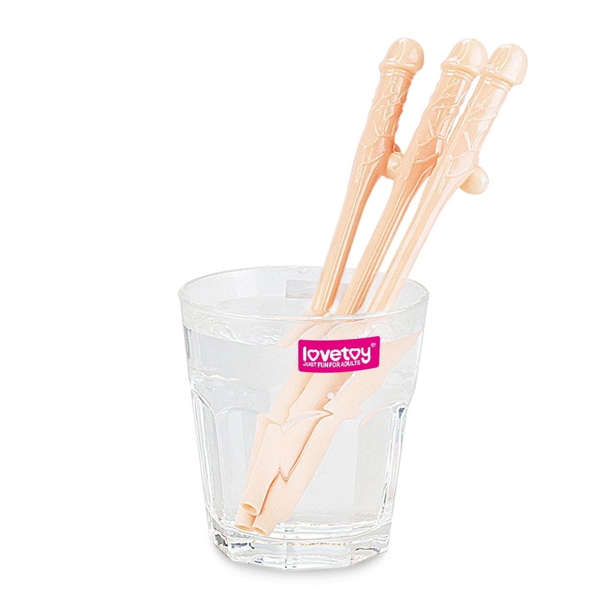 Коктейльні трубочки Original Willy Straws – Pack of 9 тілесні 5