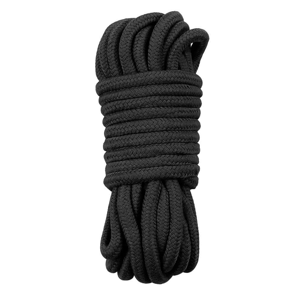 Мотузка чорна 10 meters Fetish Bondage Rope 2