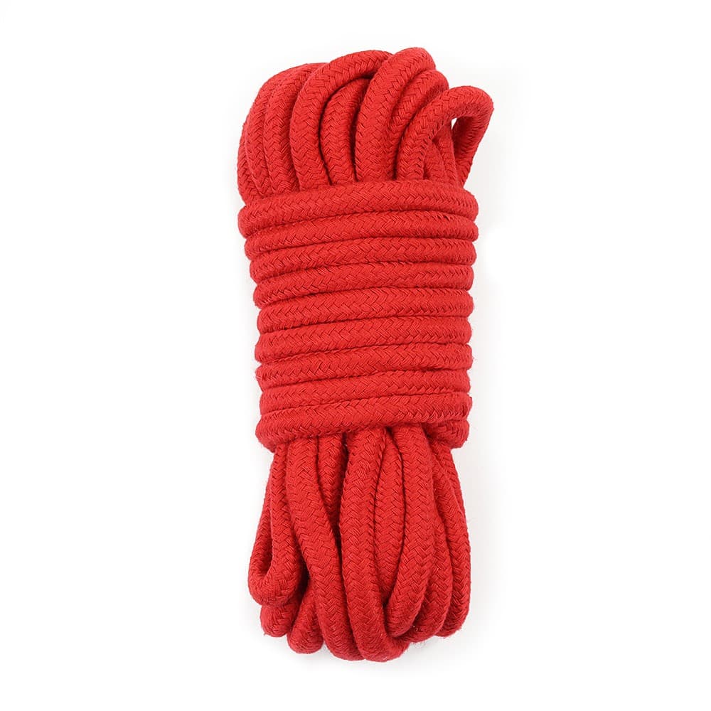 Мотузка Fetish Bondage Rope, червона, 10 м 2
