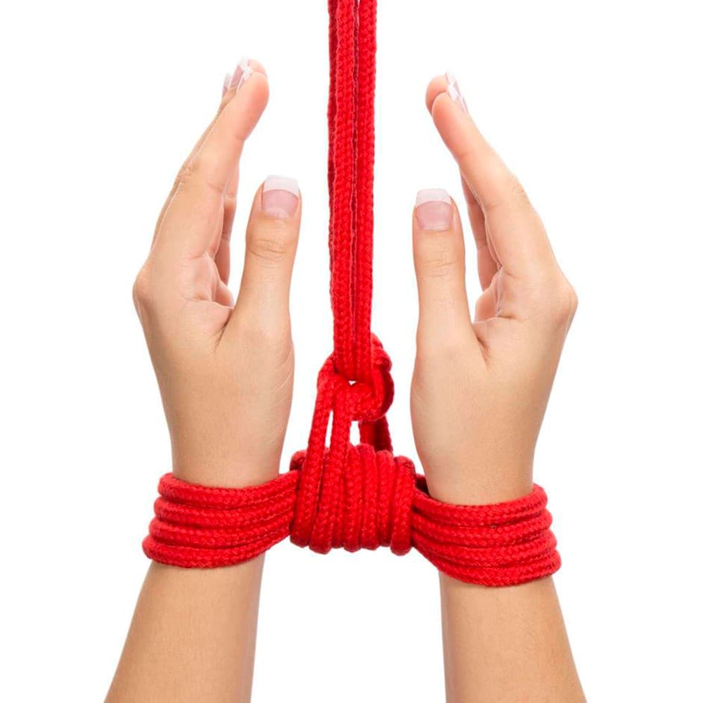 Мотузка Fetish Bondage Rope, червона, 10 м 3