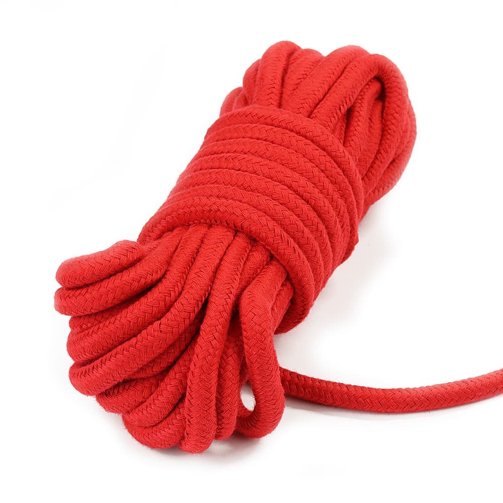 Мотузка Fetish Bondage Rope, червона, 10 м 4