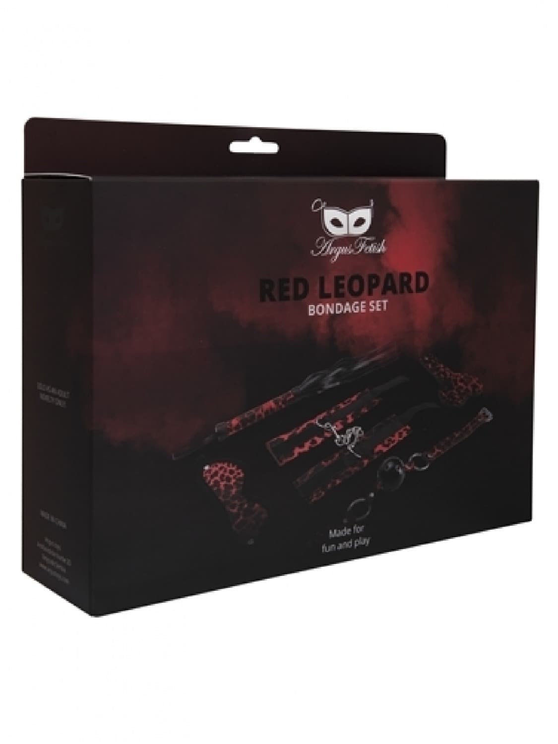 Набір для БДСМ ігор 5 Pieces Leopard Bondage Set 2