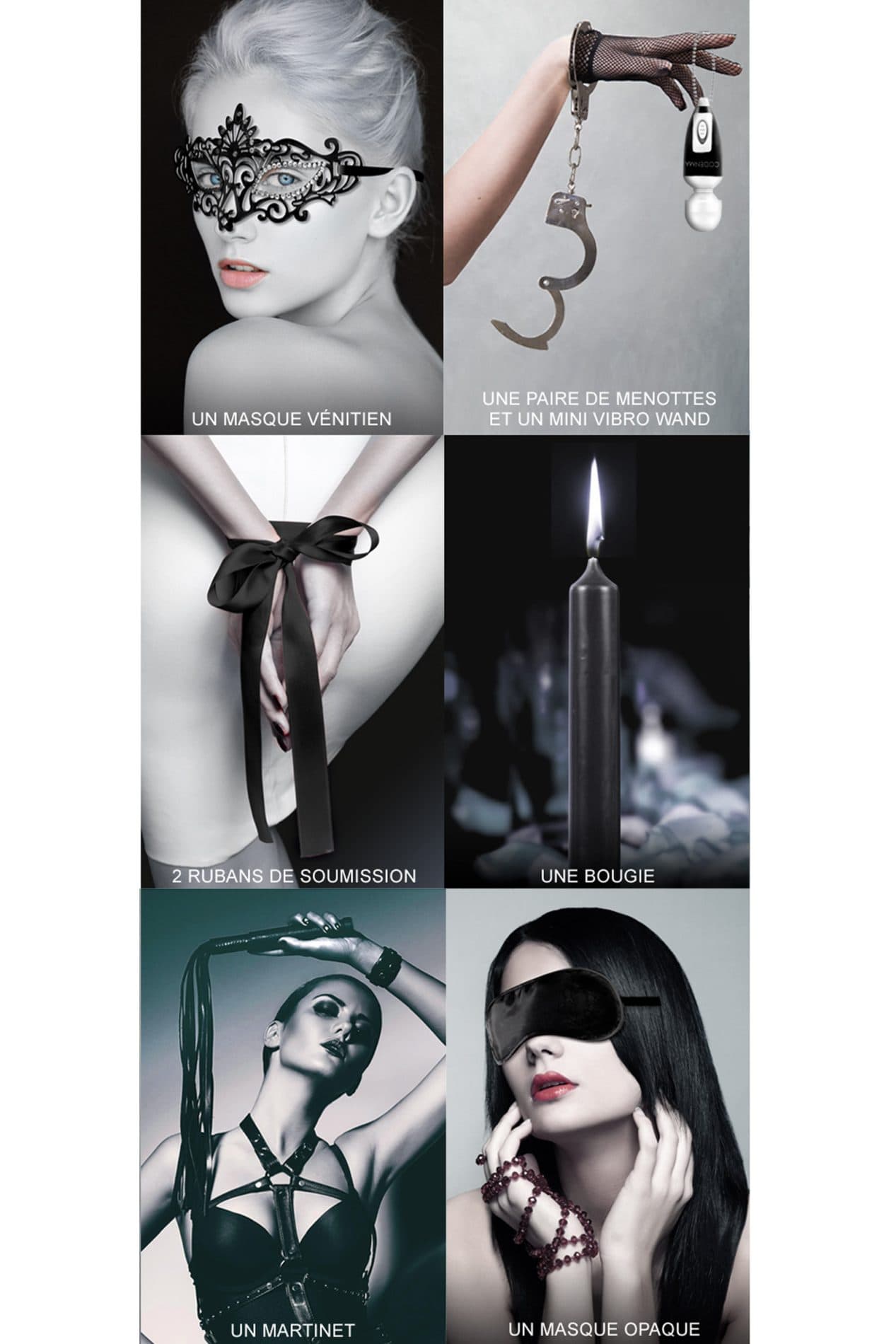 Набір Fetish Dream Set Initiation, чорний 3