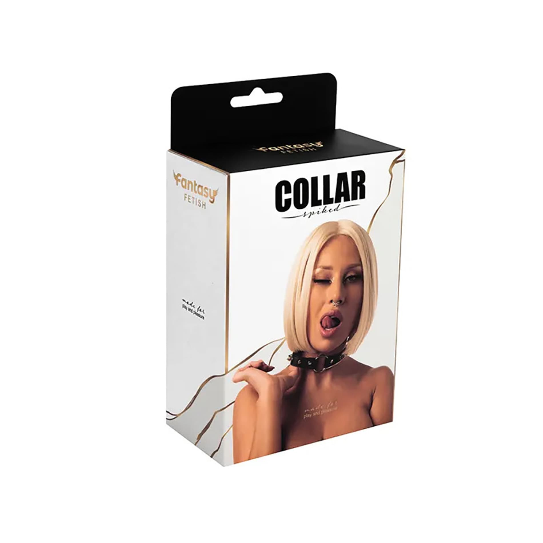 Нашийник Fantasy з металевими шипами, регульований 2