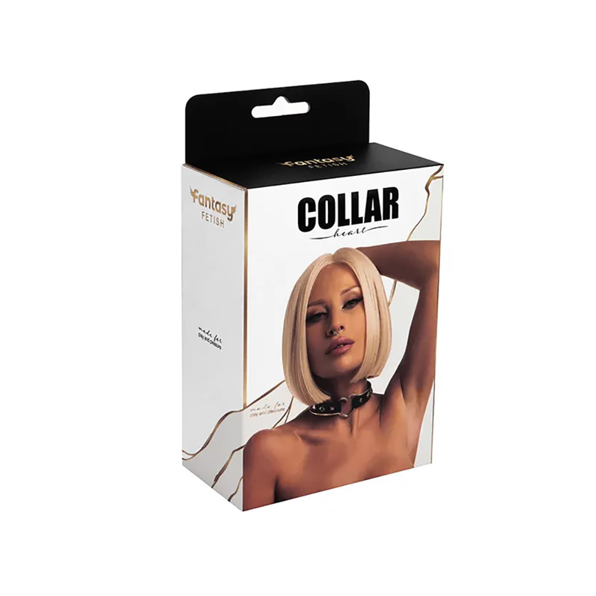 Нашийник Fantasy з металевим серцем, регульований 5